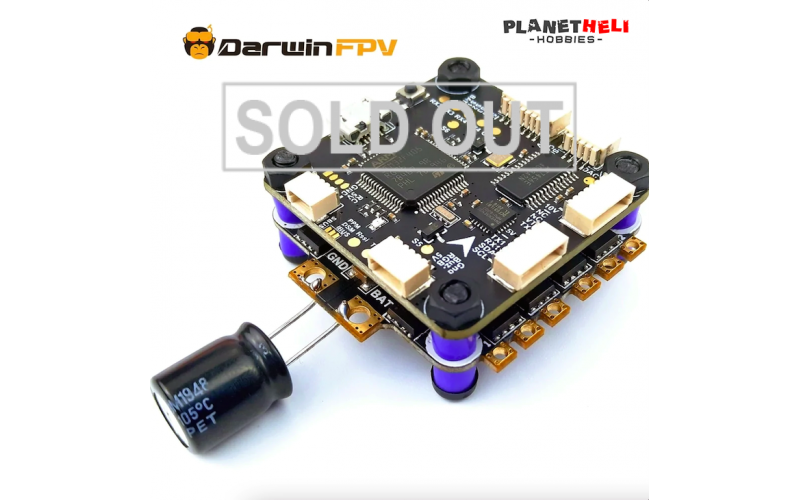 Darwin Fpv Betaflight F4 FC 50A 2-6S BLHeli_S 4in1 Dshot600 FC Stack ESC